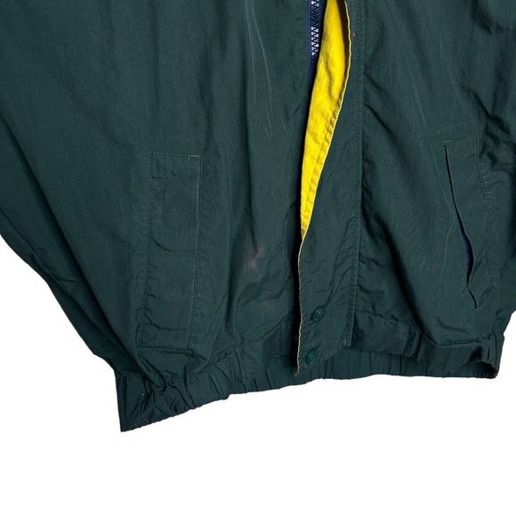 Vintage 90s Tommy Hilfiger Hooded Windbreaker Large - Picture 5 of 6